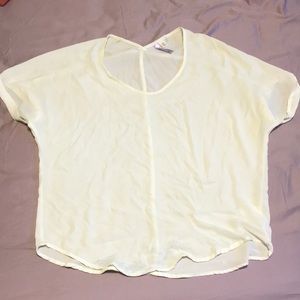 Francesca’s Flowy White Blouse!